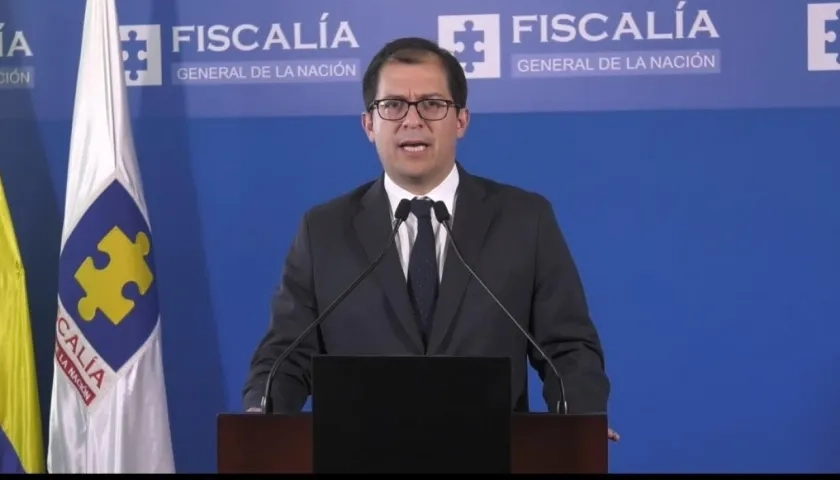 Fiscal general Francisco Barbosa.