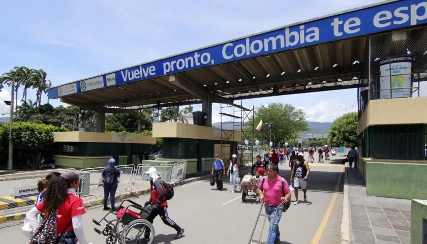 Frontera de Colombia con Venezuela.