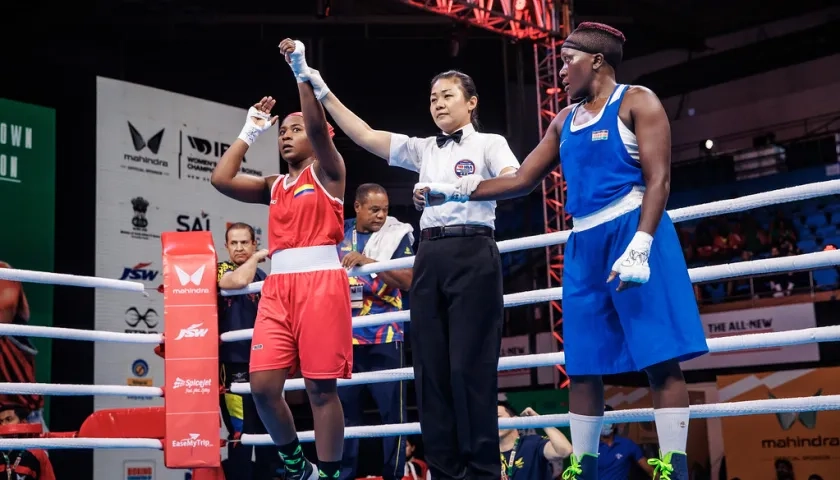 Luisa Vásquez es declarada ganadora sobre Lorna Kusa Simbi (Kenia).