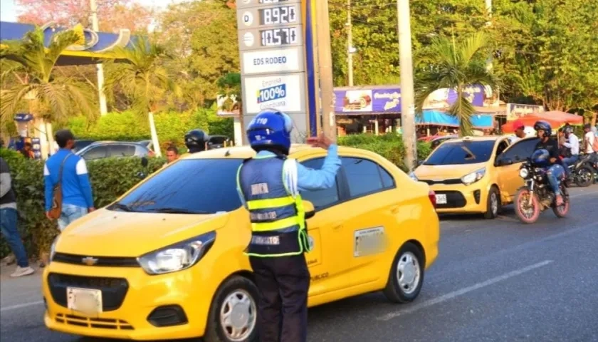 El DATT en operativos en Cartagena