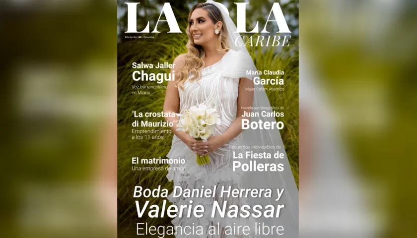 Valerie Nassar Estrada es la portada de La Ola Caribe.