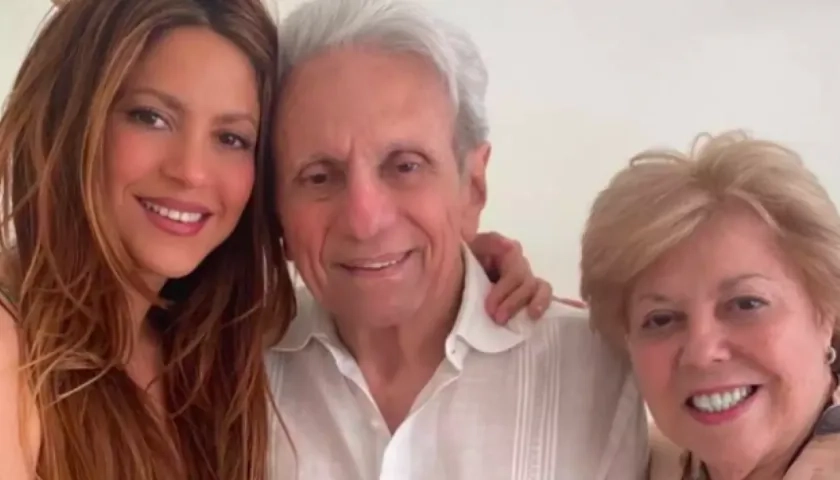 Mamá de Shakira hospitalizada por trombosis en una pierna