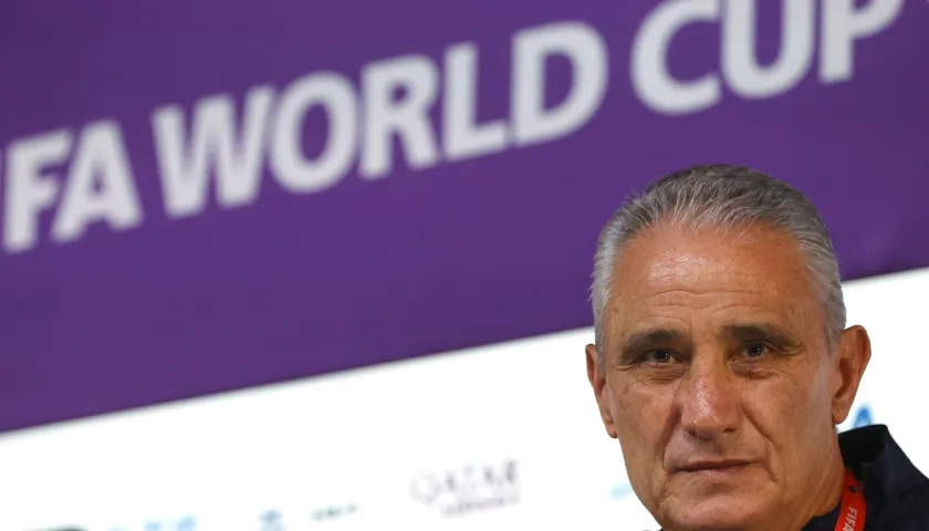 Tite fue eliminado con Brasil ante cuartos de final ante Croacia. 