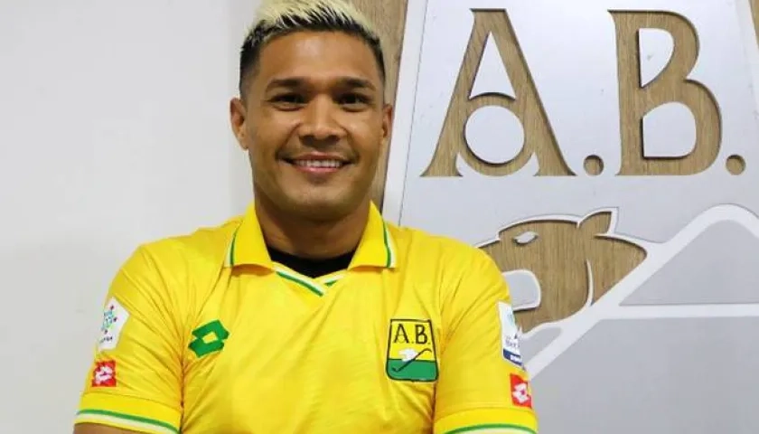 Teófilo Gutiérrez, delantero del Atlético Bucaramanga.