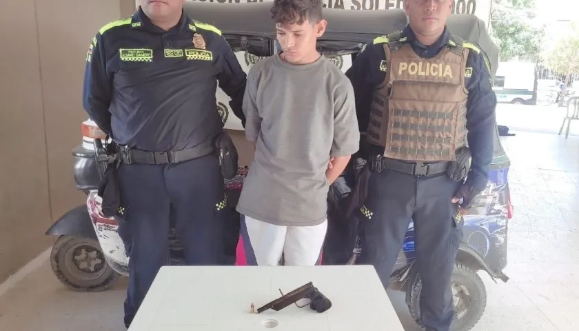 Capturado por robo de motocarro.