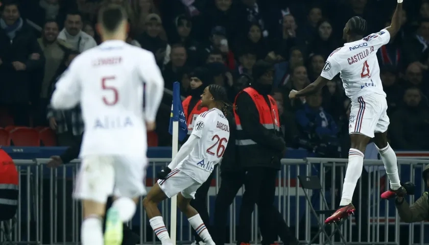 El triunfo de Lyon ante el París Saint Germain.