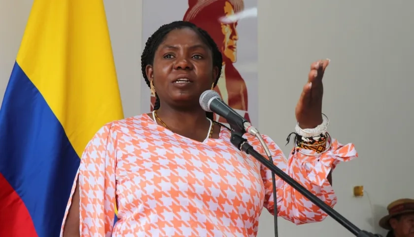 La Vicepresidenta Francia Márquez