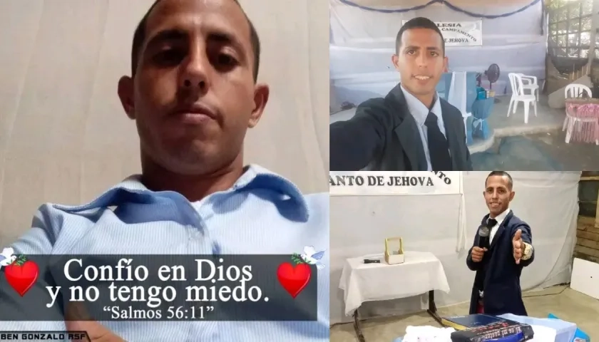 Josué Abraham Hernández Rodríguez, pastor asesinado.