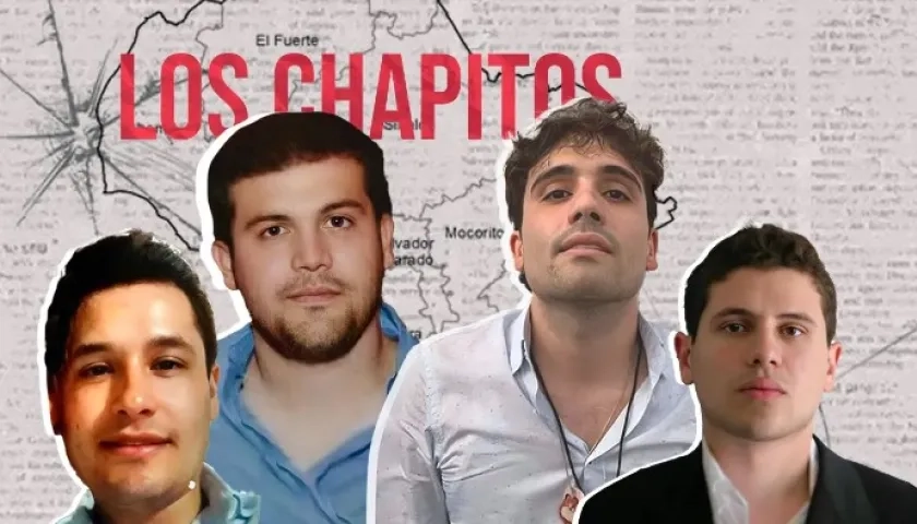 Iván Guzmán Salazar, Alfredo Guzmán Salazar, Joaquín Guzmán López y Ovidio Guzmán López, hijos del 'Chapo' Guzmá