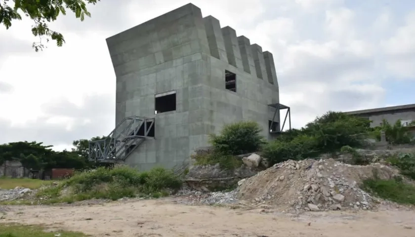 La construcción del Museo de Arte Moderno de Barranquilla está paralizada desde hace más de cinco años