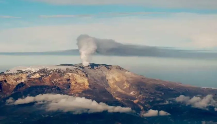 Volcán Nevado del Ruiz.