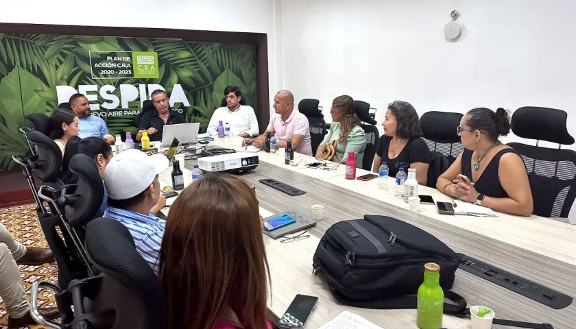 Reunión del Consejo Directivo de la Cuenca.