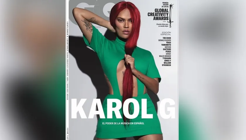 Portada de la revista GQ de México.