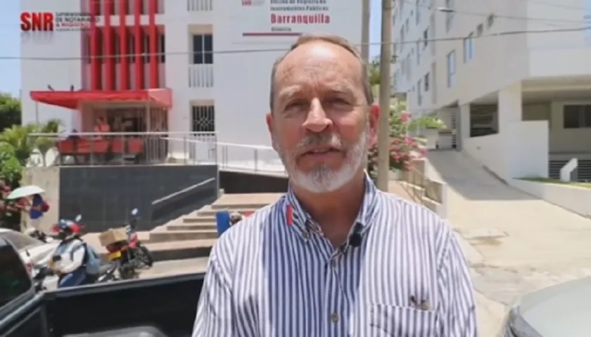 Superintendente Delegado para Registro, Alejandro Larramendy.