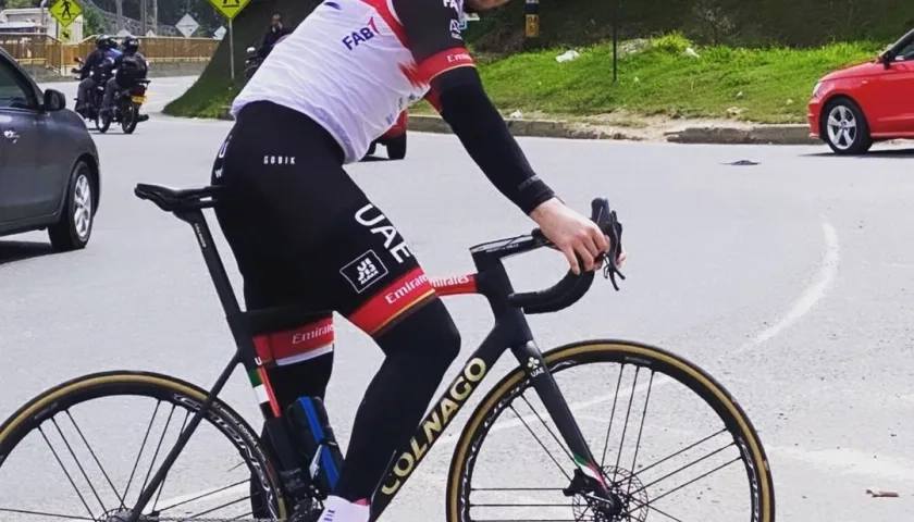 Álvaro Hodeg, ciclista colombiano. 