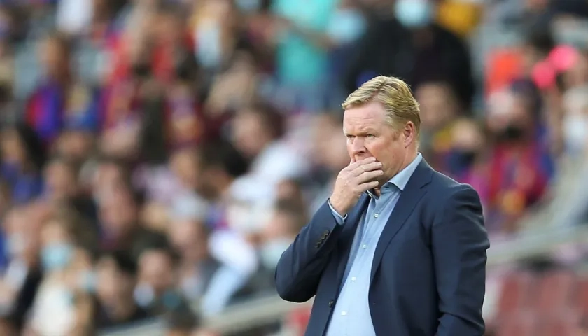 Ronald Koeman, exentrenador del Barcelona. 