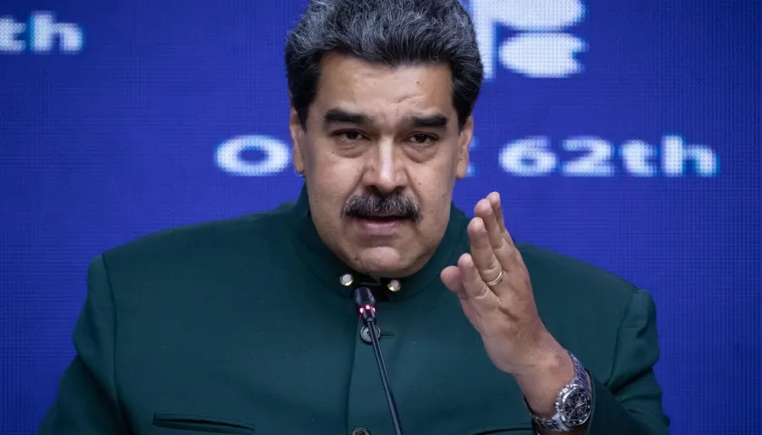 Nicolás Maduro, presidente de Venezuela.