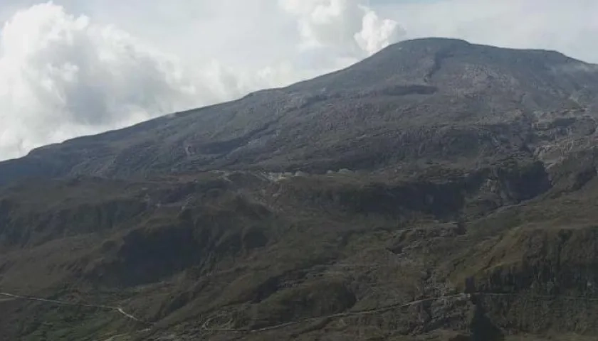 Volcán Nevado del Ruiz.