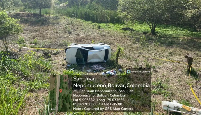 Una persona murió luego de que el vehículo que conducía se saliera de la vía.