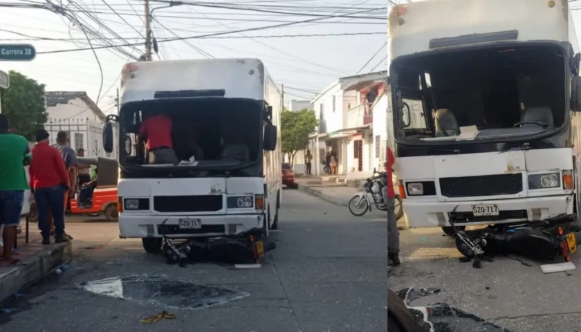 Accidente de tránsito en Soledad