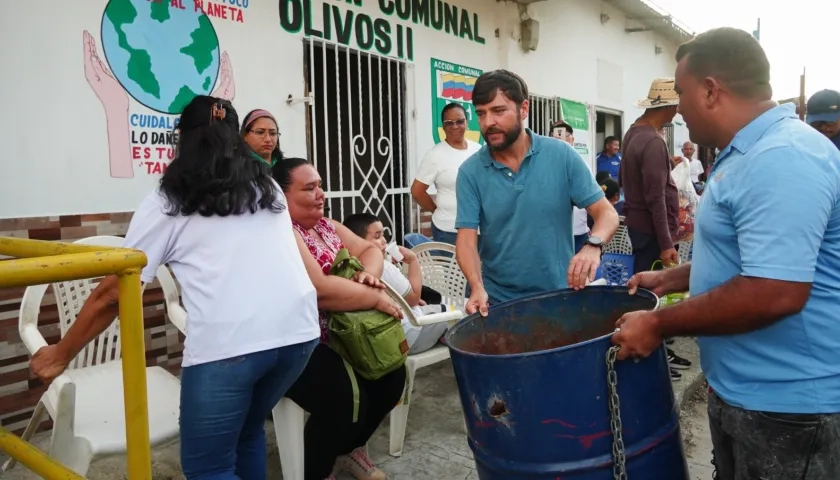 Visita a proyecto ambiental en Los Olivos II