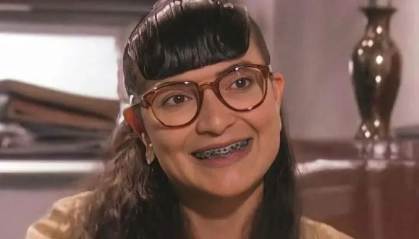 Beatriz Pinzón, personaje de la telenovela 'Yo soy Betty la fea'.