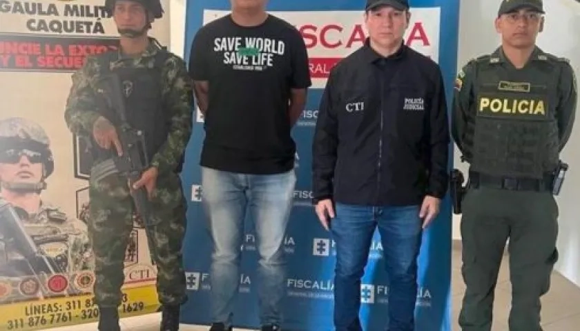 Capturado Suboficial del Ejército cabo segundo Luis Diego Tovar Montealegre.