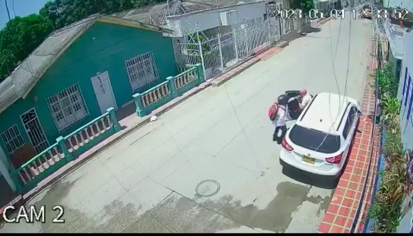 Imagen del enfrentamiento.