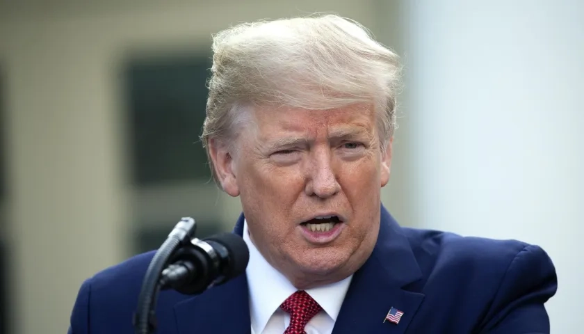 Expresidente de EE.UU. Donald Trump no asistirá al juicio.