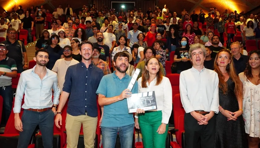 El alcalde de Barranquilla, Jaime Pumarejo, celebró la alianza junto al director de la Agencia Francesa de Desarrollo para Colombia, Romain André.