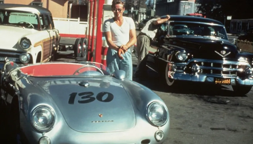 Actor estadounidense James Dean.