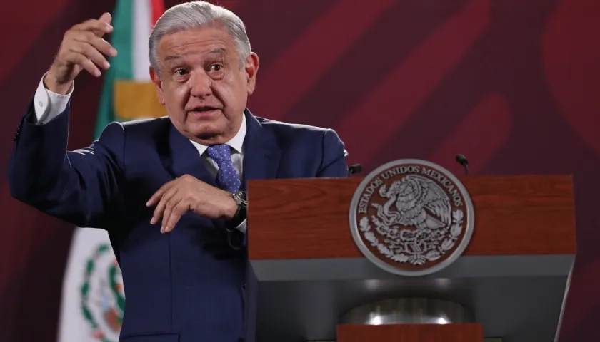 El presidente de México, Andrés Manuel López Obrador.