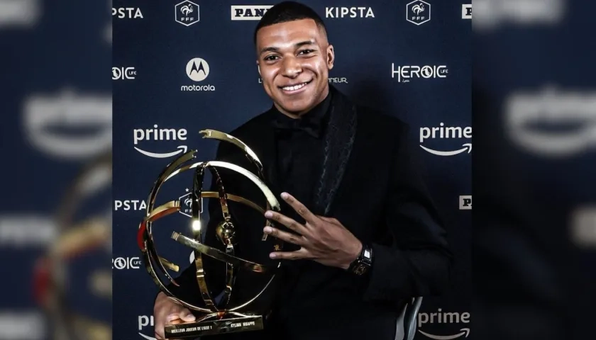 El delantero francés Kylian Mbappé.