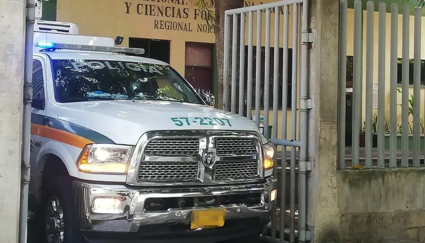 Instalaciones de Medicina Legal.