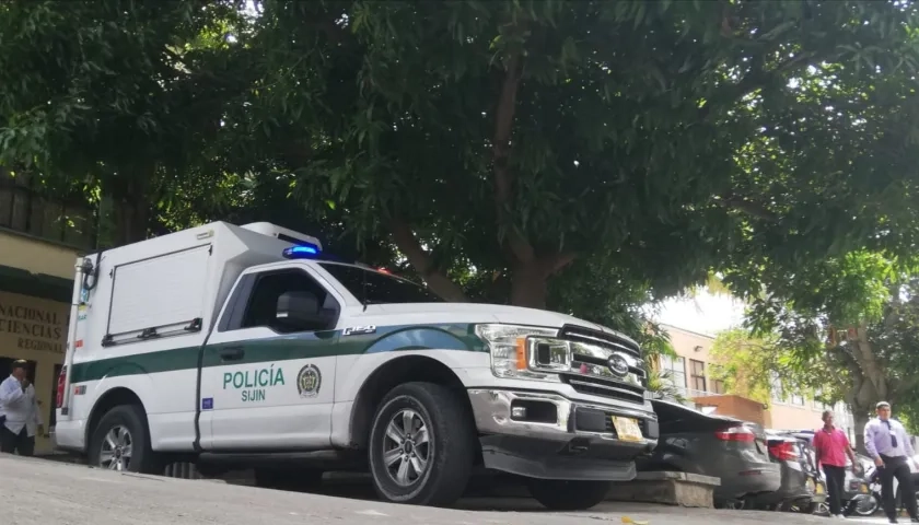 Instalaciones de Medicina Legal en Barranquilla.