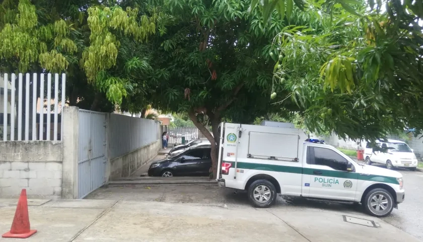 El cráneo humano fue llevado a Medicina Legal. 