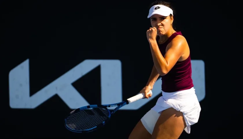 María Camila Osorio jugó por primera vez unos octavos de final de un WTA 1.000.