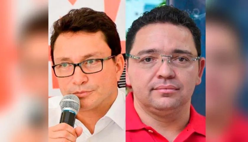 Carlos Eduardo Caicedo Omar y Rafael Alejandro Martínez.