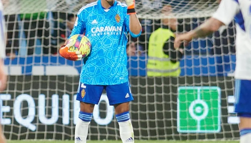 Gabriel Fuentes tapó en los tres últimos minutos del partido.