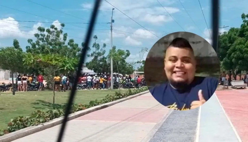 Cancha La Viola en Soledad y Sebastián José Arrieta Rangel