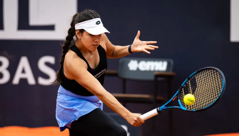 María Camila Osorio cayó en octavos de final del WTA de Roma.