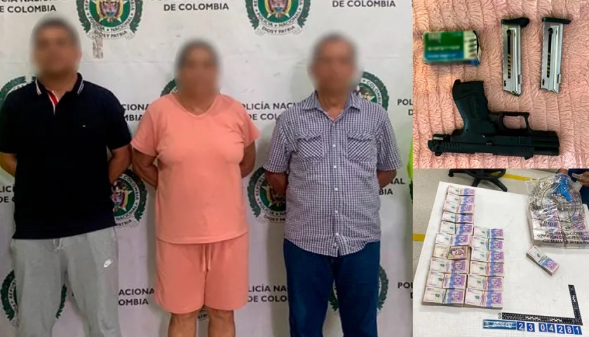 Presuntos testaferros de alias ‘Fritanga’