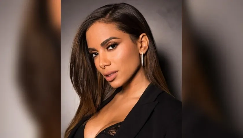 La cantante brasileña Anitta