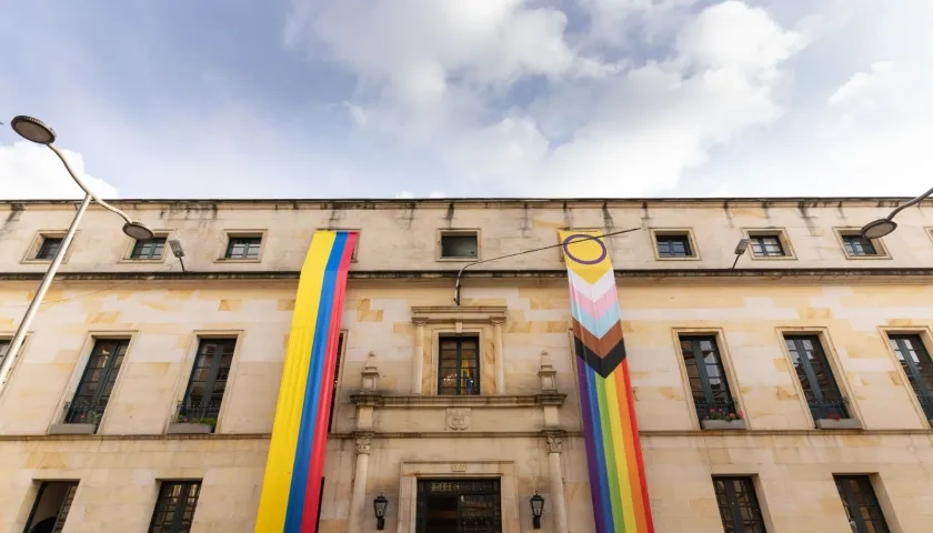 La Cancillería de Colombia.