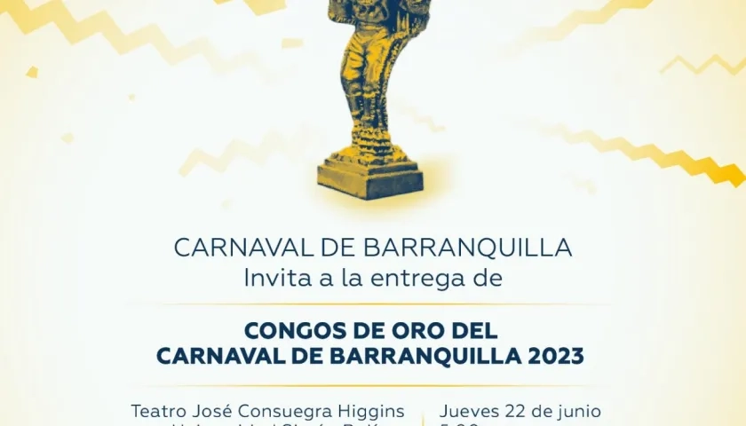 Entrega de los Congo de Oro