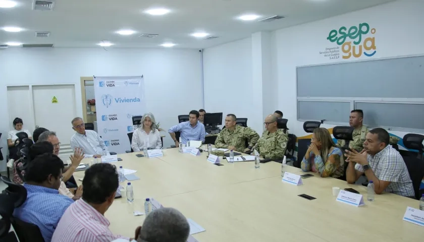 Encuentro de mandatarios de La Guajira con MinVivienda