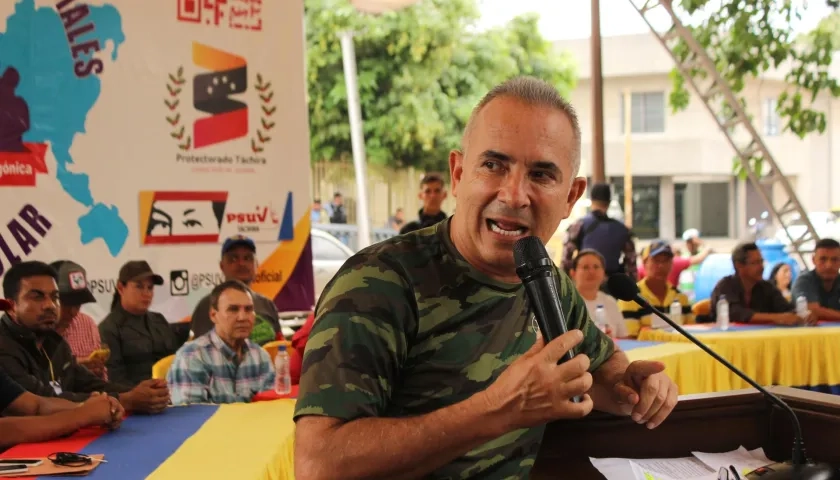 Fredy Bernal, gobernador del Estado Táchira, Venezuela