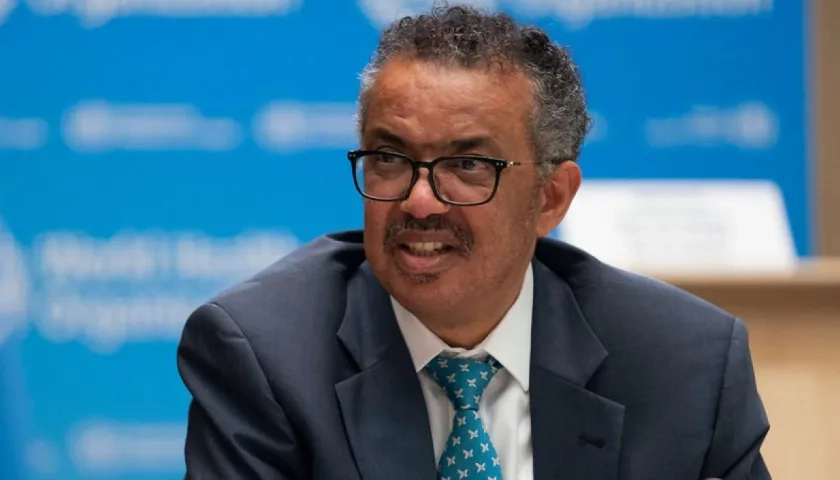 Tedros Adhanom, Director General de la OMS.