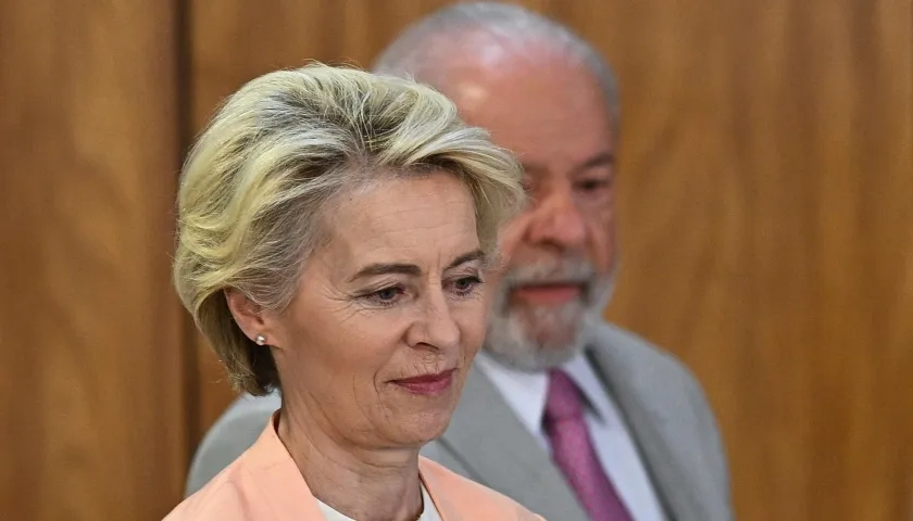 Ursula von der Leyen, presidenta de la Comisión Europea.