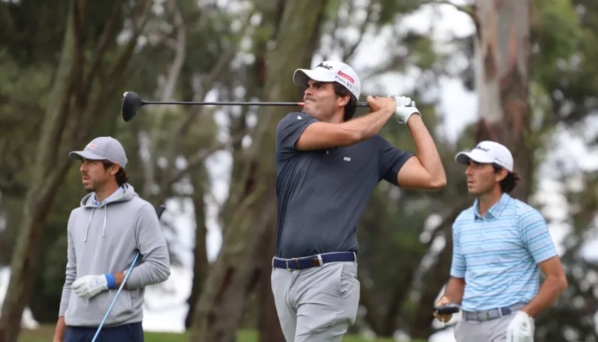 Ricardo 'Pipo' Celia, golfista barranquillero. 